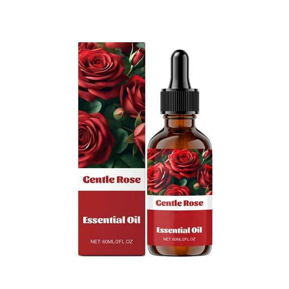 Rose Essential Oil, Face Rose Oil, Moisturizer Rose Oil, Anti Ageing & Anti Wrinkle Serum, Rose Oil for Face, Skin Care