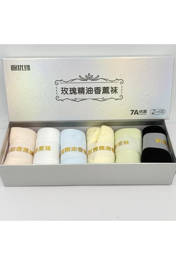Rose Essential Oil Scented Socks