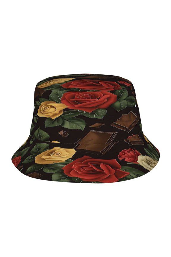 Rose Fisherman's Hat Lightweight and Breathable Sun Hat Suitable for Both Men and Women