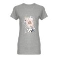 thumbnail image 1 of Rose Flamingo Shaped T-Shirt Women -Image by Shutterstock, Female Small, 1 of 2