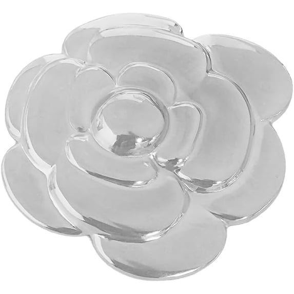 Rose Flower Brooch for Women Men Elegant Camellia Lapel Pin Vintage Floral Dress Accessory Jewelry for Wedding Party Banquet Dance Ceremony Boutonniere Corsage for Mother Valentine