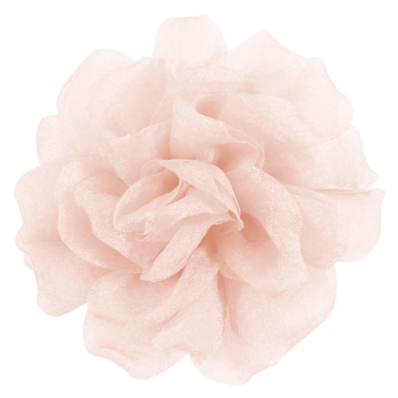 Rose & Flower Brooches | Hair & Lapel Pins | 4.3 Inch Rose Pin, Beige