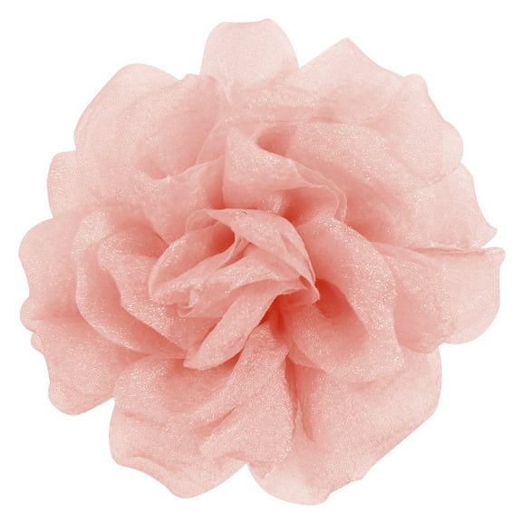Rose Flower Brooches and Clips for Women | Salmon Hair Clips & Pins, 4.3 Inches