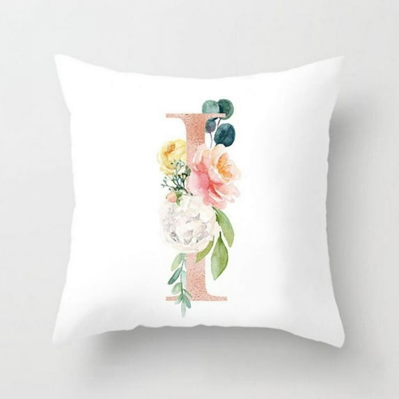 Rose Flower Cushion Covers 17.7 x 17.7inch Floral Valentines Day Decorative Throw Pillow Covers Soft Velvet Square Pillowcases for Sofa Couch Bed Home Decor
