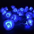 thumbnail image 1 of Rose Flower Fairy String Lights 7.2ft 20 LED Battery Operated Decorative Light for Wedding Valentine's Day Party Bedroom Decor, 1 of 6