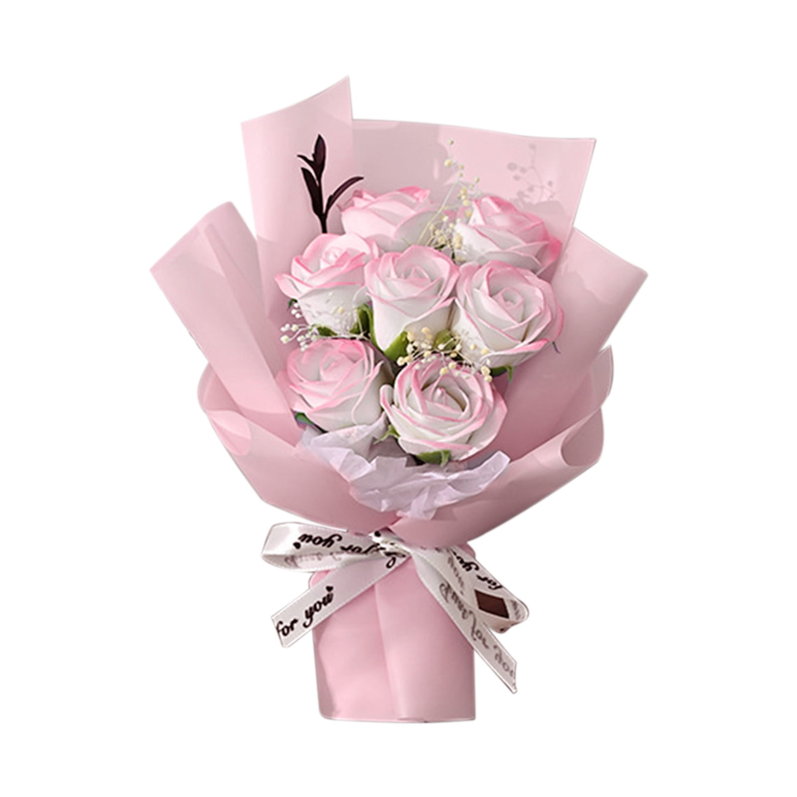 Rose Flower Gift Set with Romantic LED Light – Preserved Natural Rose ...