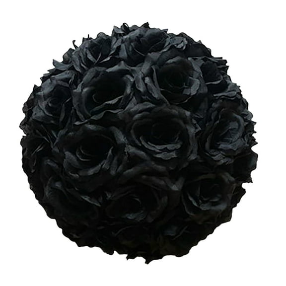 Rose Flower Realistic 20cm Artificial Rose Ball - Realistic Plastic Rose Decor,for Home, Wedding & Event Decor,Vibrant Colors, Full Bloom, Easy to Place Flower Ornament(S)
