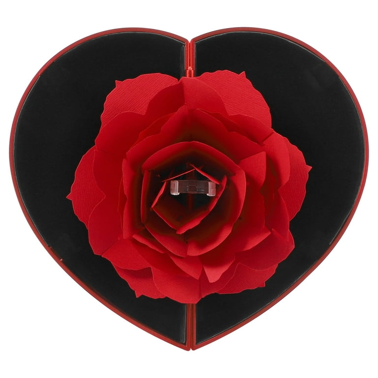 Engagement ring holder clearance rose