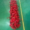 thumbnail image 1 of Rose Flower Row Decor Wedding Backdrop Arch Frame Banquet Table Runner Floral Arrangement Event Stage Props Window Display, 1 of 10
