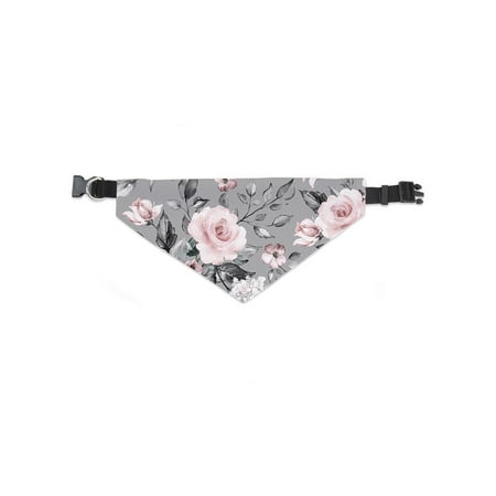 Rose Flowers Pattern Bandana -Image by Shutterstock, Small