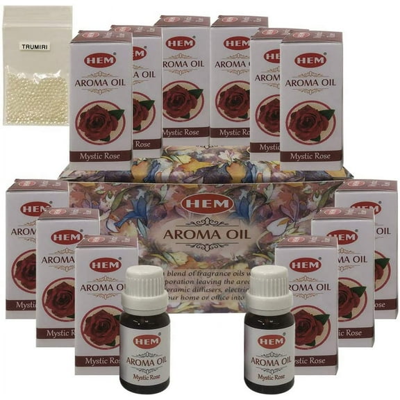 Rose Fragrance Oil For Diffuser And Gel Beads Bundle