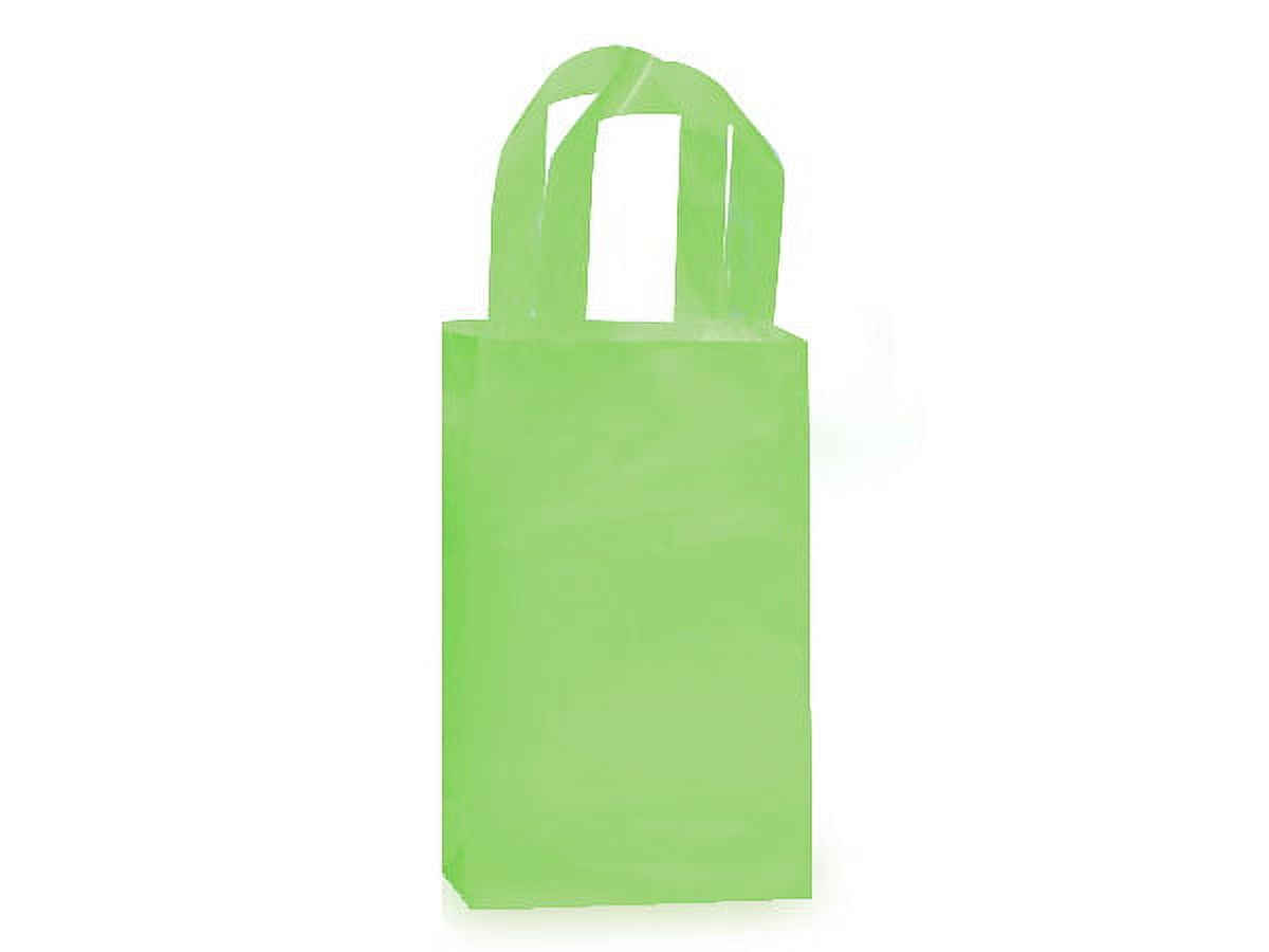 Large Plastic Shopping Bags 17x8x29 .71m 500/cs