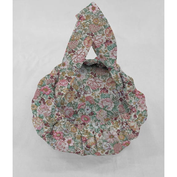 Rose Garden Casserole Baking Pan or Pie Plate Cozy and Carrier by Penny's Needful Things (Pie Plate/Small Casserole Carrier) (Cream)