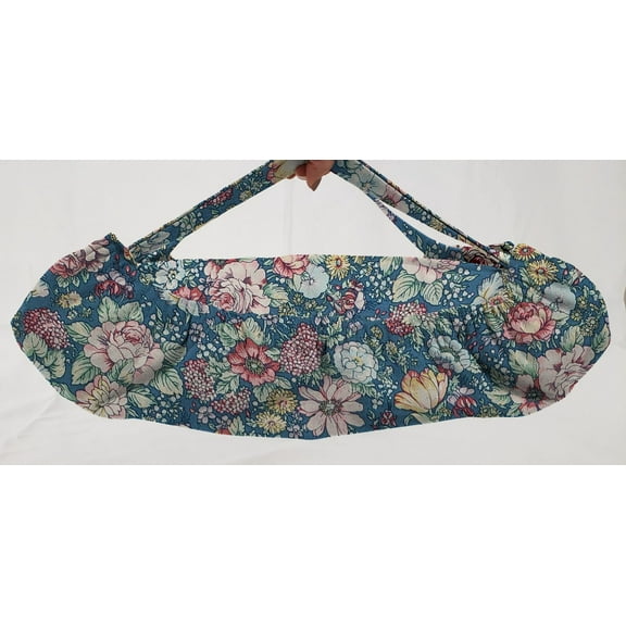 Rose Garden Casserole Baking Pan or Pie Plate Cozy and Carrier by Penny's Needful Things (Large Casserole Carrier) (Blue)