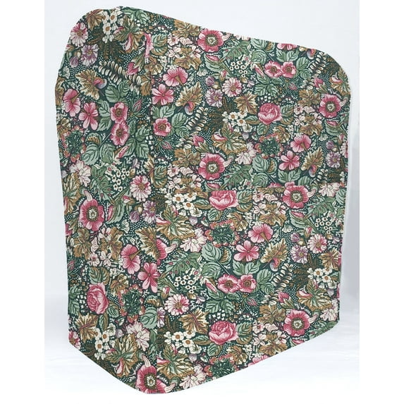 Rose Garden Cover Compatible with Cuisinart 5.5qt Precision Master Stand Mixer by Penny's Needful Things (Green)