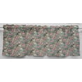 thumbnail image 1 of Rose Garden Curtain Panels by Penny's Needful Things (Set of 2) 63 Inch Long UNLINED (Green), 1 of 1