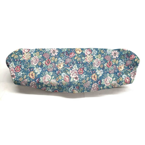 Rose Garden Electric Griddle Cover by Penny's Needful Things (Blue)