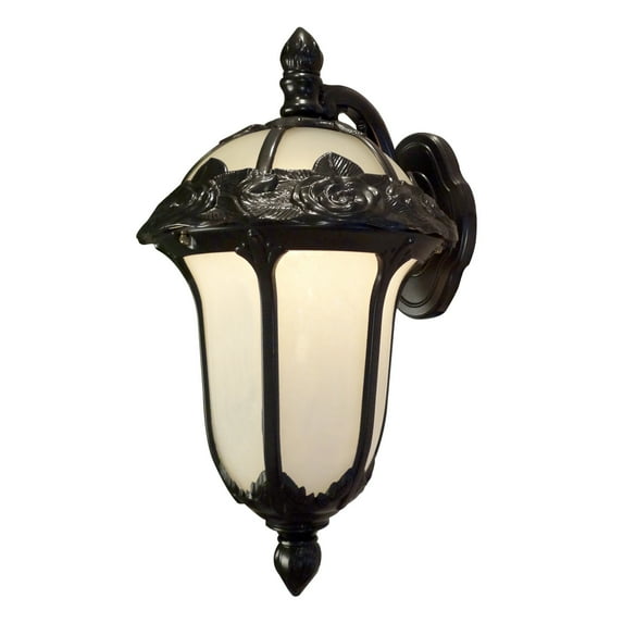 Rose Garden Top Mount Light with Alabaster Glass