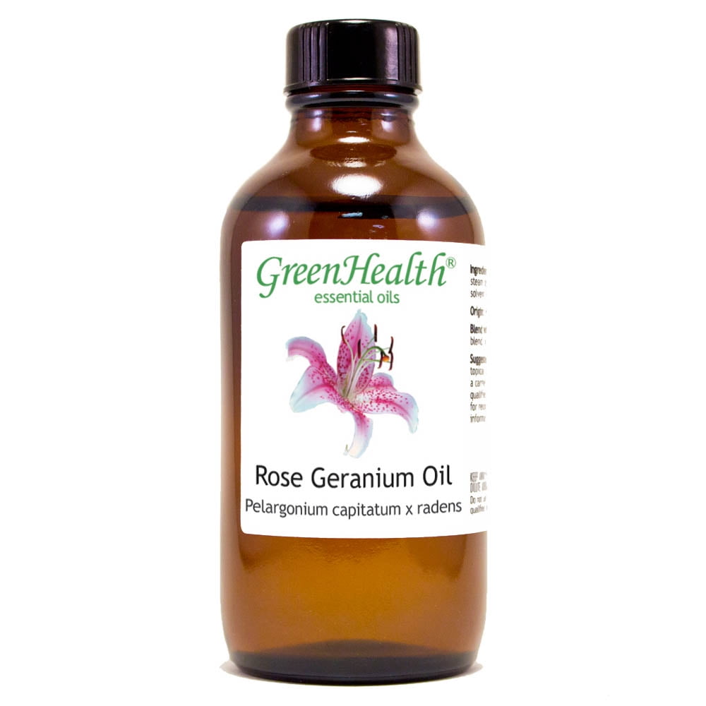 Geranium Rose Organic Essential Oil 60ml (2 fl. oz.) | Amrita Aromatherapy