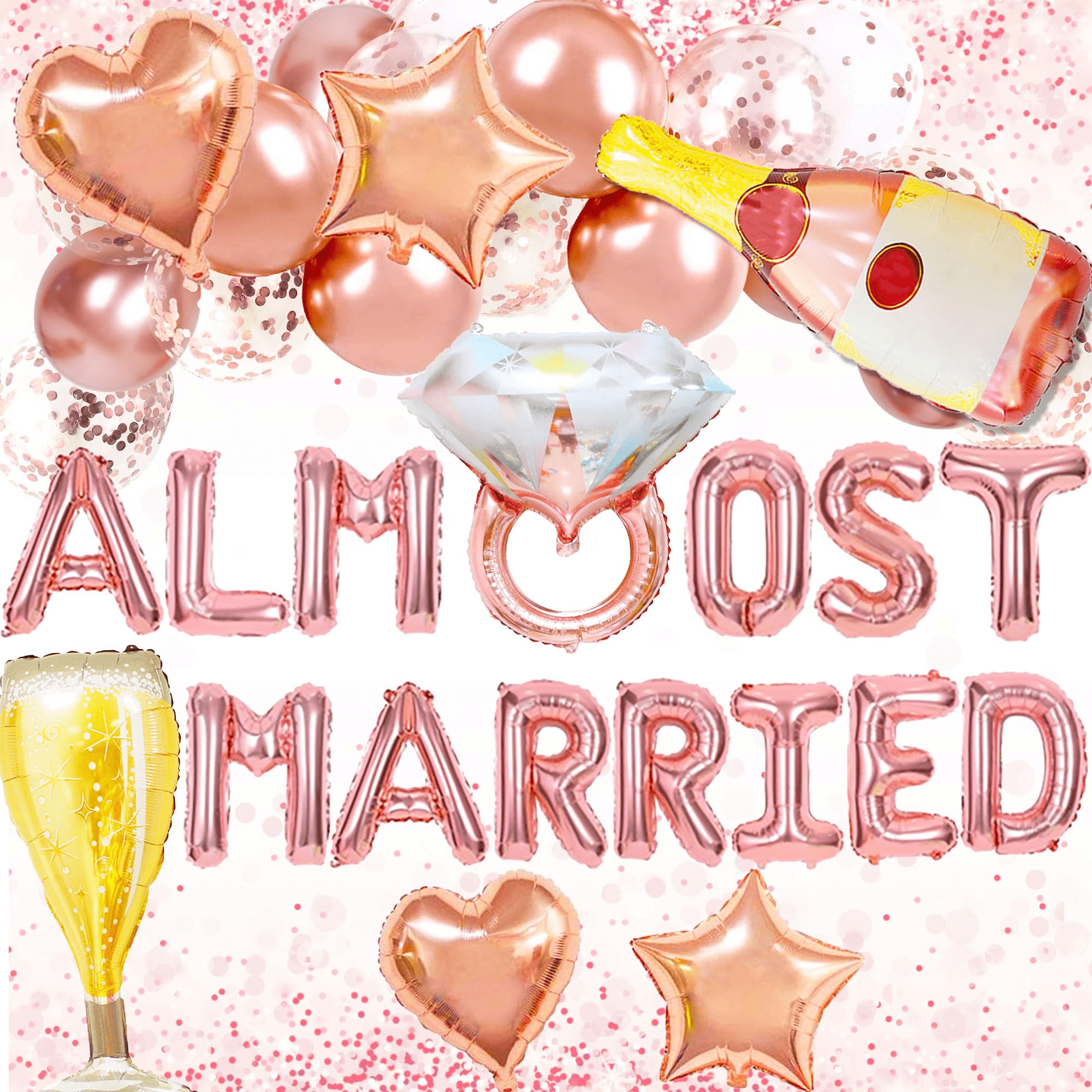 Hot Girl B Day Banner - Pink Rose Gold Glitter Party Sign For 21st Birthday, Disco & Hawaiian Themes - View #4