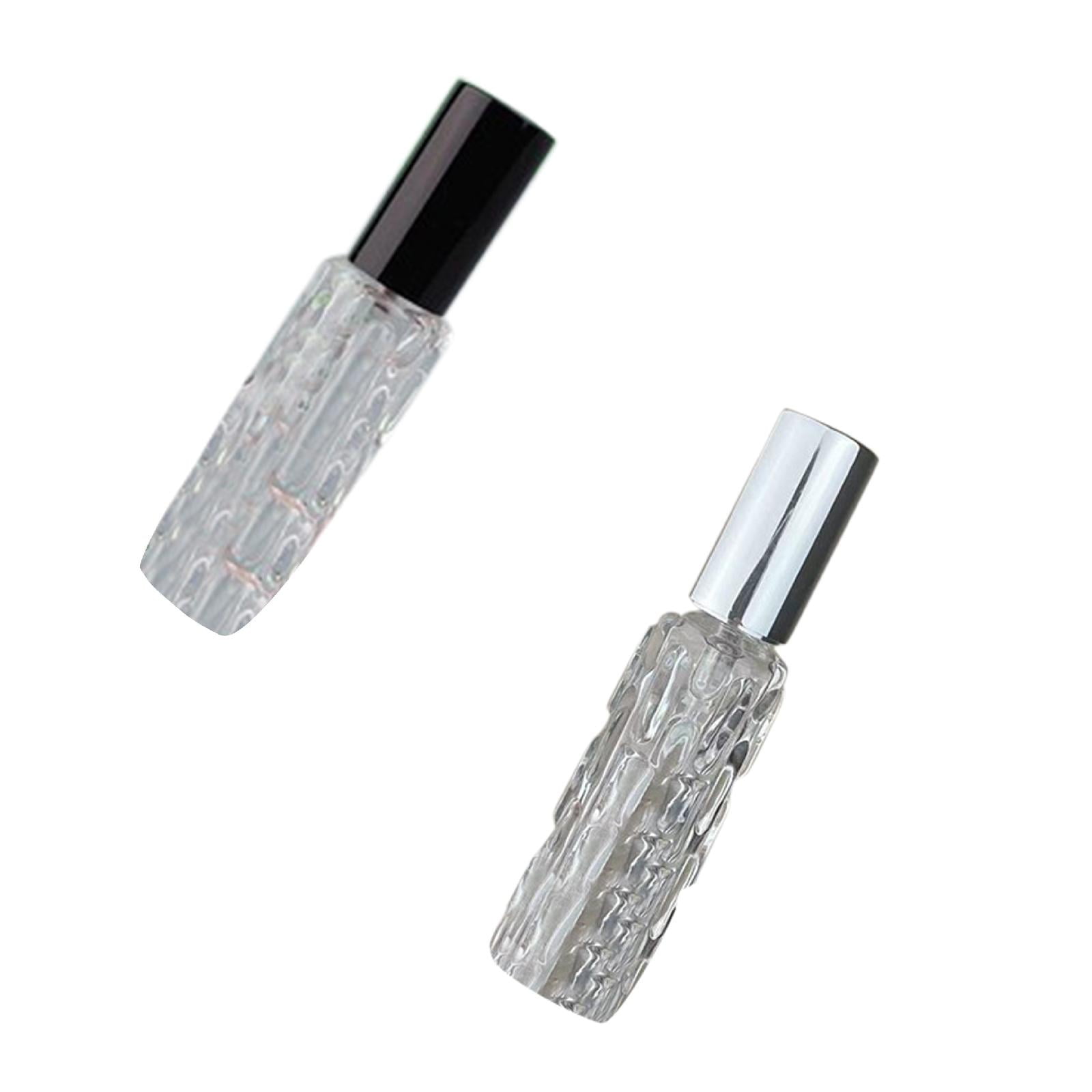 Rose Gold Aluminum Nozzle Refillable Perfume Atomizer 10ml Portable Oil