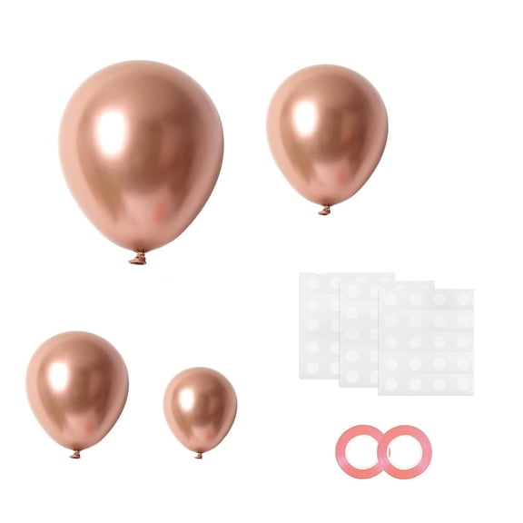 Rose Gold Balloon Arch Kit with Balloons Included Balloon Arch Kit Balloons for Balloon Arch Wedding Birthday Party Decorations Student Shower Anniversary 129 Piece Set