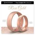 thumbnail image 1 of Rose Gold Breathable Silicone Ring For Women 4mm Bandwidth, 1 of 6