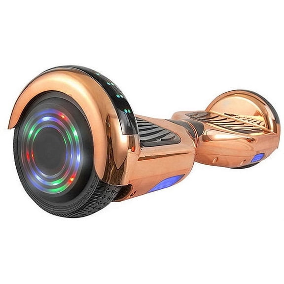 Rose Gold Chrome Hover-Rider & Speaker - UL 2272