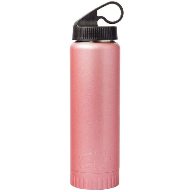Rose Gold Double Walled Vacuum Insulated Stainless Steel Water Bottle, 20ounce Stay Hydrated