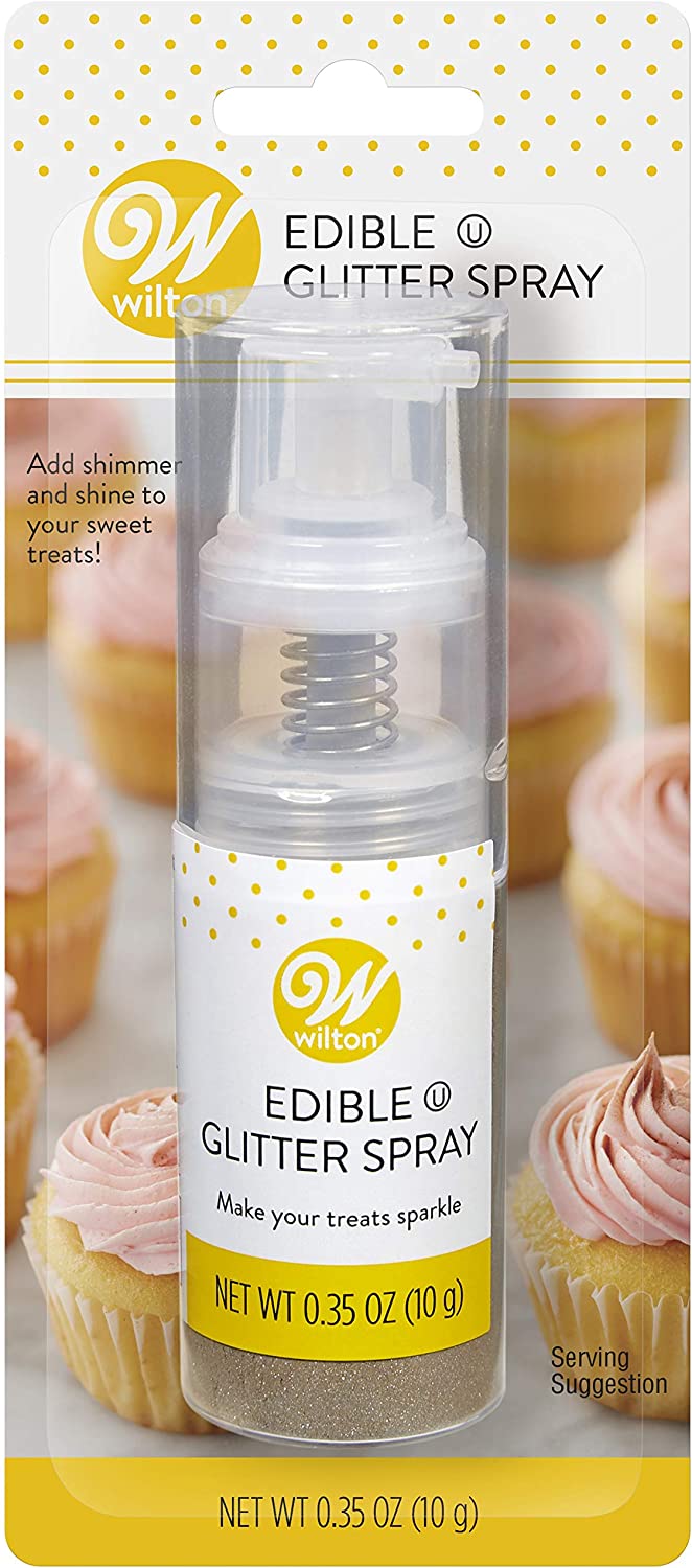 Rose Gold Edible Glitter Spray