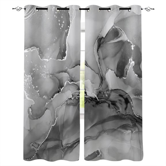 Rose Gold Flash Marble Trend Living Room Bathroom Outdoor Kitchen Drapes Kids Room Curtain Window Treatment W