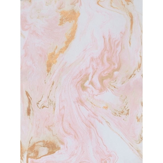Rose Gold Marble Poster Print by Susan Bryant