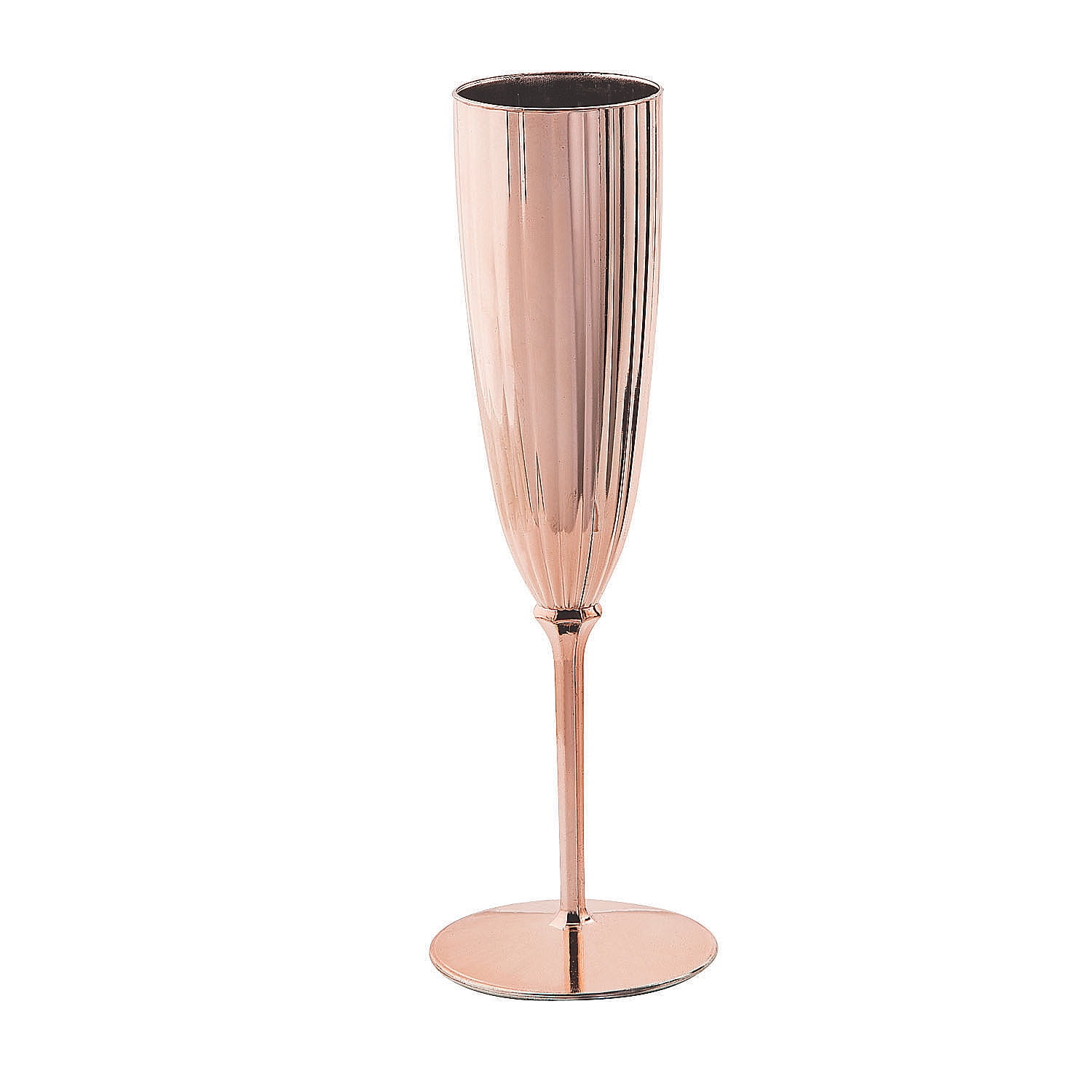 Rose Gold Plastic Champagne Flutes Disposable - Rose Gold Glitter with a  Rose Gold Rim - [1 Box of 36 ] 6.5 Oz - Elegant Stylish Mimosa Glasses  Perfect for Weddings Bachelorette Party, Catered Events 