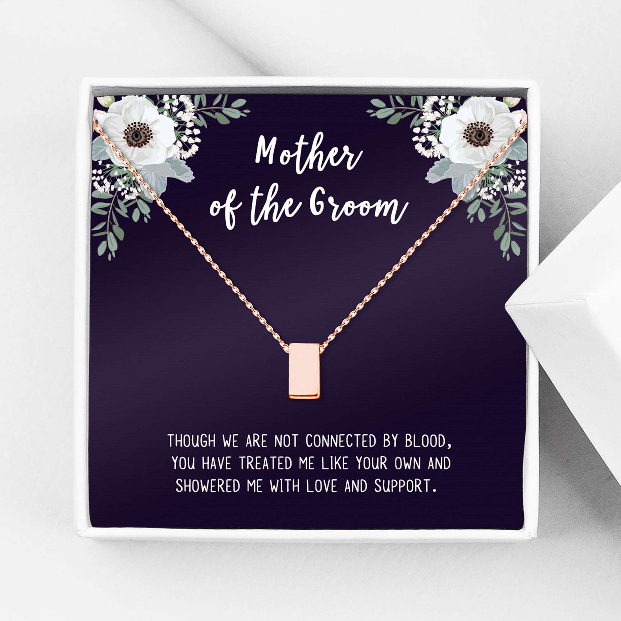 Gold Mother s Day Necklace for Mom Mother of the Groom Gift