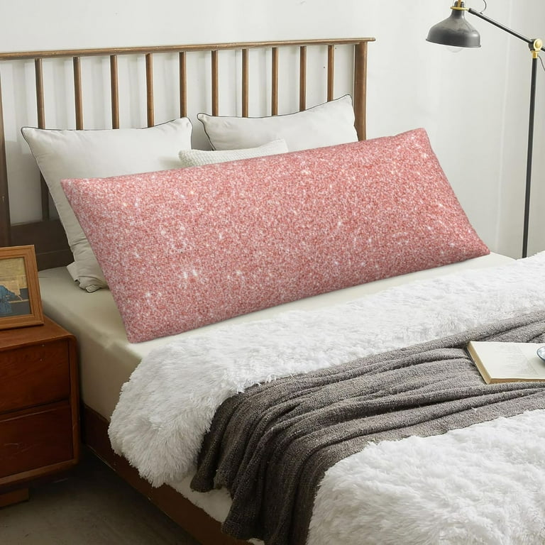 Rose gold pillows for bed sale