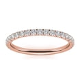 thumbnail image 1 of Auory Moissanite Engagement Ring in Rose Gold Plated 925 Sterling Silver for Women, 1 of 10
