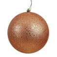 thumbnail image 1 of Rose Gold Sequin Drilled Cap Ball Ornament, 8 in., 1 of 1