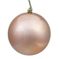 thumbnail image 1 of Rose Gold Shiny UV Drilled Cap Ball Ornament, 8 in., 1 of 1