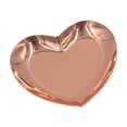 thumbnail image 1 of Rose Gold Stainless Steel Stainless Spoon Rest For Stove Top Heart-Shaped Dessert Jewelry Tray, Elegant Multi-Use Tray for Jewelry, Desserts, and Keys, Perfect for Spring Decor & Mother's Day Gifts, 1 of 8