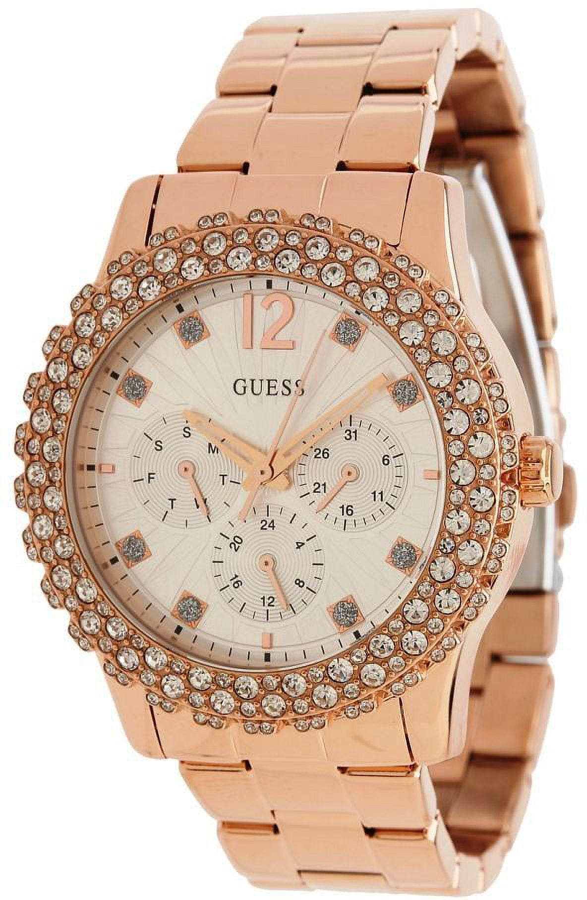 Rose Gold-Tone Shimmering Ladies Watch U0335L3