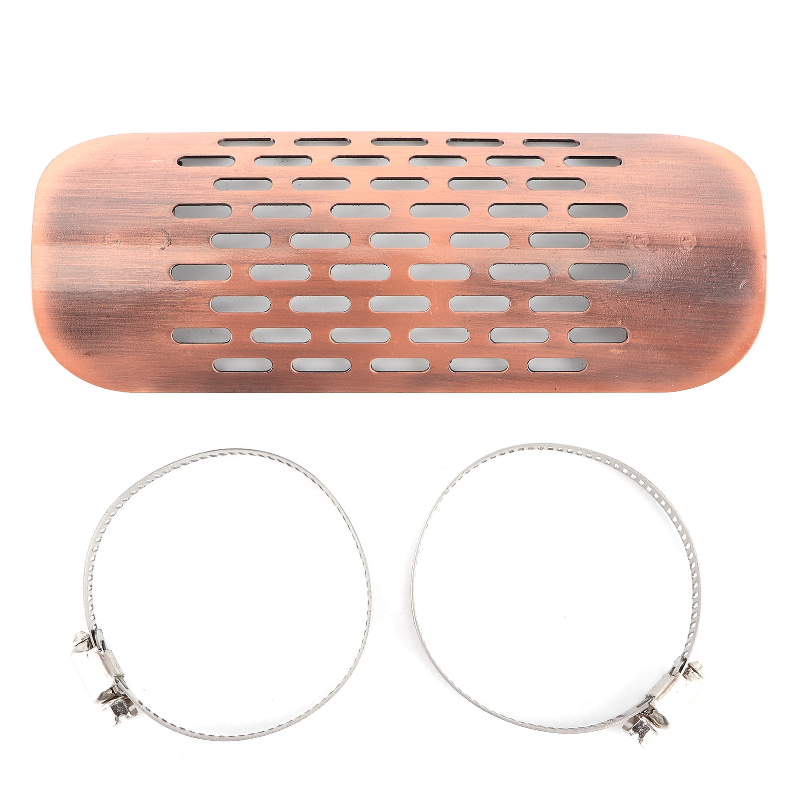 Rose Gold Universal Motorcycle Exhaust Muffler Heat Shield Cover Guard