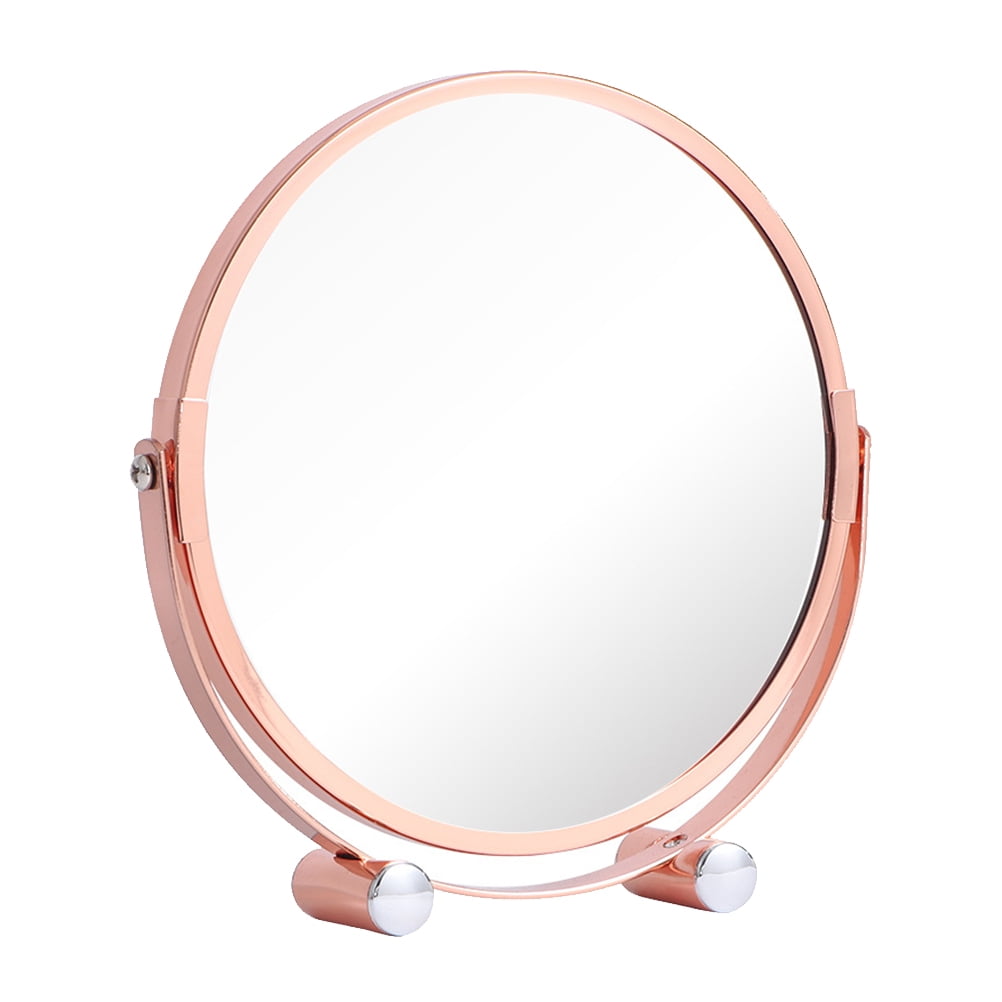 Rose Gold Vanity Mirror Highdefinition Makeup Mirrors Girl Double