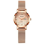 Rose Gold Watch Women Luxury Watches Top Brand Ladies Casual Quartz Watch Steel Women's Wristwatch Montre Femme Relogio