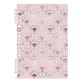 thumbnail image 1 of Rose Golden Flower Spiral Journal Notebook College Ruled Notebook 8.3" x 5.7" A5 Lined Thick Paper Page, 1 of 6