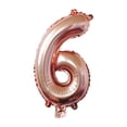 thumbnail image 1 of Rose Golden Large Balloon for Anniversary Birthday Party Decoartion(Number 6), 1 of 5