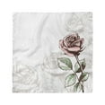 thumbnail image 1 of Rose Head Scarf, Victorian Antique Sketch, Head Wrap, 3 Sizes, by Ambesonne, 1 of 2