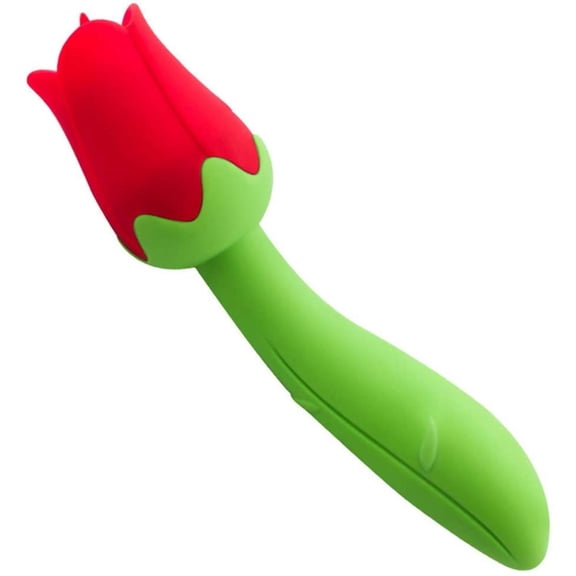 Rose Healthy Hanheld Body Massager for Women, 10 Modes Portable Personal Massager for Full Body, Easy to Use & Ergonomic Design, Perfect for Leg Arm Head Massage