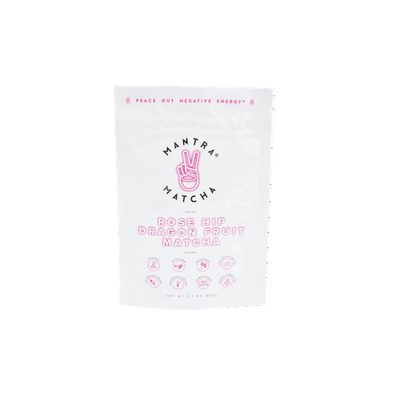 Rose Hip Dragon Fruit Matcha