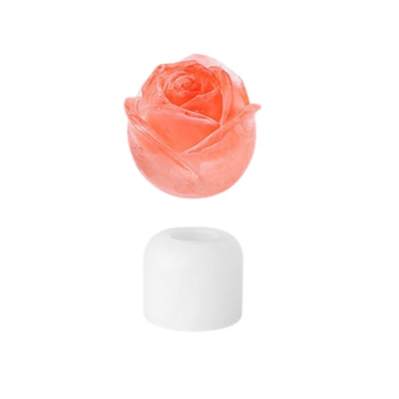 Rose Ice Cube Mold, 2.8 in x 2.8 in x 2.2 in, Easy Demold for Cocktails and Drinks, Perfect for Home Bartending and Party Decor