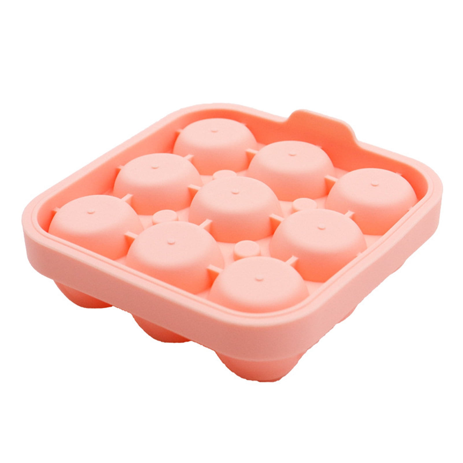 Rose Ice Cube Trays, 9 Cavity Silicone Rose Ice Ball Maker, Easy ...